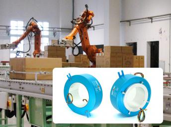 滑環(huán)典型應(yīng)用：在自動(dòng)化設(shè)備碼垛（搬運(yùn)）機(jī)器人中的應(yīng)用