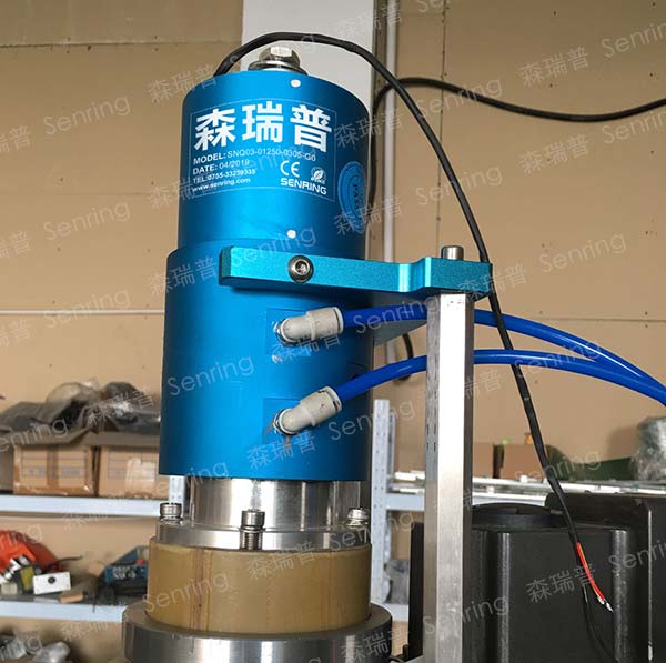 轉(zhuǎn)子法蘭氣動(dòng)旋轉(zhuǎn)接頭安裝方法(旋轉(zhuǎn)軸是空心)