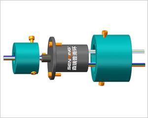 帽式滑環(huán)3D結(jié)構(gòu)圖、帽式滑環(huán)設(shè)計(jì)圖紙與安裝方法
