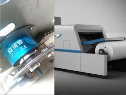 森瑞普旋轉(zhuǎn)接頭滑環(huán)連接于全自動(dòng)卷紙機(jī)（衛(wèi)生紙復(fù)卷機(jī)）實(shí)現(xiàn)360度連續(xù)加料