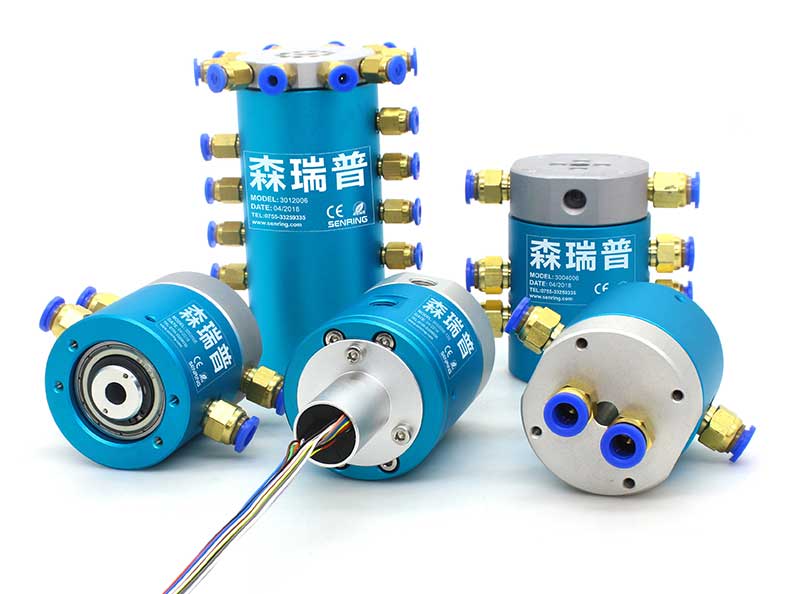 轉(zhuǎn)盤機(jī)中的氣管旋轉(zhuǎn)接頭和旋轉(zhuǎn)壓緊氣缸工作原理