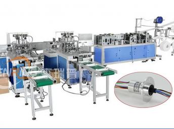 森瑞普帽式滑環(huán)在全自動口罩機設備中的運用