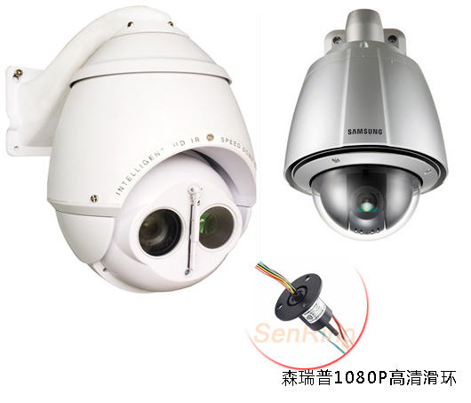 森瑞普1080P高清高速球滑環(huán)