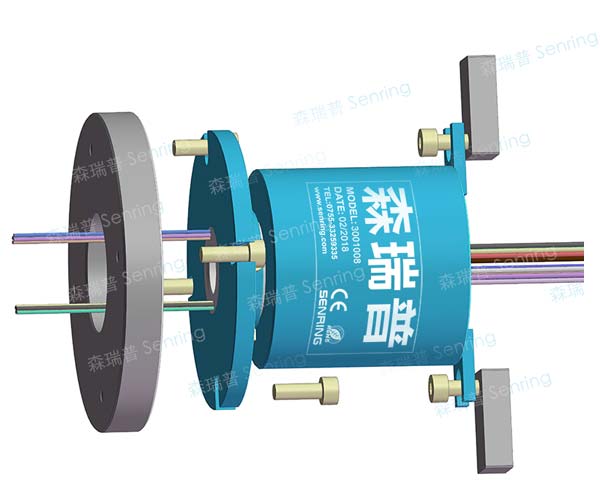 森瑞普轉子法蘭導電滑環(huán)在設備中安裝方法