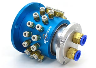 帶航空接頭過(guò)孔滑環(huán)