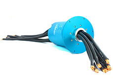 2M15804500系列500A過孔式大電流導(dǎo)電滑環(huán)