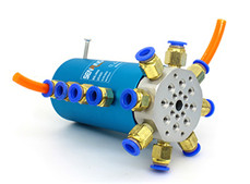 3008012系列360旋轉(zhuǎn)氣電一體滑環(huán)