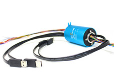 UH1256-02系列USB2.0信號滑環(huán)