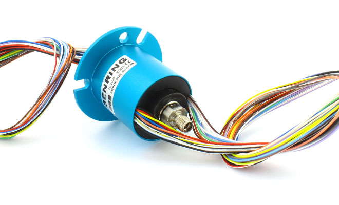 高清微波同軸射頻旋轉(zhuǎn)關(guān)節(jié)(高頻滑環(huán)/射頻滑環(huán)) image 3