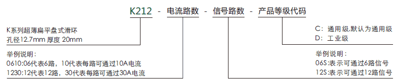 k212K212系列超薄PCB板滑環(huán)系列滑環(huán)特點(diǎn)